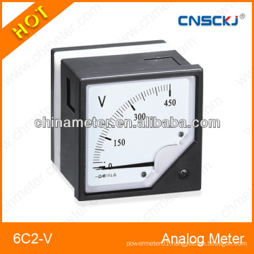 80*80mm DC ammeter analog voltmeter panel meter